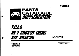 Untuk mempermudah pencarian spare part, pastikan juga part number dari motor yamaha anda. Rxz Part Catalog Off 53 Www Transanatolie Com