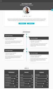 Create a website that's all about you. Resume Templates Html 2 Templates Example Templates Example Personal Resume Resume Template Online Resume