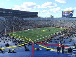 Looking For A Very Detailed Seat Row Map Of Michigan Stadium