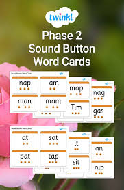 Free Phase 2 Sound Button Word Cards Word Cards Phonics S Phonics Sound buttons, the new application that will be one of the essentials in your mobile!!