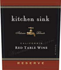 Kitchen sink backpack kitchen cabinets decor 2018. Kitchen Sink Winemaker S Reserve Red Wine Com