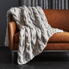 From deals on home goods to detailed. Chunky Light Gray Cable Knit Throw