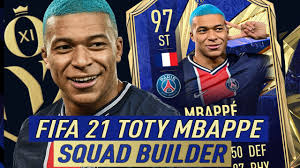 Toty mbappe has been my favorite card on every fifa and this year, after having his gold card for more than 800 games, i knew i needed to get this card. Fifa 21 Toty Mbappe Squad Builder 1 Mio 2 5 Mio Youtube