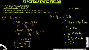 Volume Charge Density Flux Through Surface Total Charge Electrostat In 2021 Surface Flux Density
