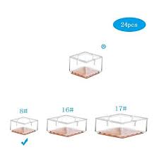 Tsacte Chair Leg Caps Square Clear Silicone Table Furniture Leg Feet Tips Covers Wood Floor Protectors Felt Pads Fi Furniture Legs Chair Legs Table Furniture