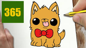 Dessin kawaii à commander en ligne votre livre kawaii de dessin kawaii facile.découvrez le dessin kawaii sur www.dessinkawaii.com ! Comment Dessiner Chiot Kawaii Etape Par Etape Dessins Kawaii Facile Youtube Dessin Kawaii 365 Dessin Logo 365 Dessins
