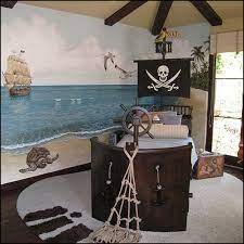 Decorate your pirate themed party using the jointed pirate ship wall decor. Decorating Theme Bedrooms Maries Manor Pirate Bedroom Decorating Ideas Pirate Themed Furniture Nautical Theme Decorating Ideas Pirate Theme Bedroom Decor Peter Pan Jake And The Never