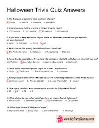 What set the serial killer in the iconic movie 'friday the 13th' apart? Free Printable Halloween Trivia Game Answer Key Halloween Facts Halloween Quiz Halloween Trivia Questions