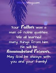 Condolence Messages On Death Of Father Sympathy Quotes Wishesmsg It's been almost a year.yet i father's day greetings. condolence messages on death of father