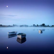 Robot Heart Moonlight Blue By Ouldm01 Simplicity Makes Difference Peinture Bateau Barque Paysages Du Monde