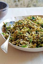 Hashed Brussels Sprouts With Lemon Recipe Thanksgiving Recipes Side Dishes Recipes Food Processor Recipes