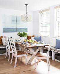 Pair a light wooden table in a sleek white room with black candlesticks and black candles to match. 40 Best Dining Room Decorating Ideas Pictures Of Dining Room Decor