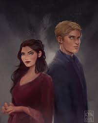 Ellie On Instagram Nina And Matthias From Six Of Crows Kinda Happy With How This Turned Out But I Definitely P Six Of Crows Six Of Crows Characters Crow