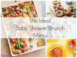 The Ideal Baby Shower Brunch Menu Baby Shower Menu Baby Shower Food Menu Baby Shower Brunch Food