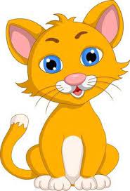 Expresion Lindo Gato De Dibujos Animados Gatos De Dibujos Animados Dibujos Animados Dibujos