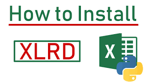 How To Install Xlrd In Python With Example To Read Excel Files In Python Code Jana Youtube