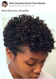 I have this type of hair and for the life of me i dont know y you would want it?? Wave Nouveau How To Curl Short Hair Curly Hair Styles Naturally Short Natural Hair Styles