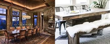 The walls are painted in benjamin moore's white dove and the mantel in onyx. Top 40 Best Rustic Dining Room Ideas Vintage Home Interior Designs