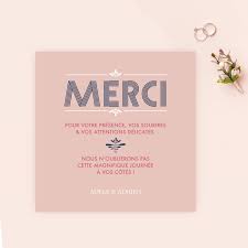 Des cartes de remerciement mariage à personnaliser. Carte De Remerciement Mariage I Do Par La Papeterie De Paris