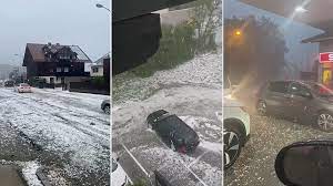 Am wochenende gab es erneut heftige unwetter in deutschland. Unwetter Warnung Heftige Gewitter Brachten Starkregen Und Hagel Krone At