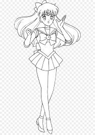 Sailor moon | coloring pages. Book Black And White Png Download 629 1271 Free Transparent Sailor Venus Png Download Cleanpng Kisspng