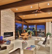 Modern Luxury Living Room With Wood Ceiling And City View Luxury Living Room Elegant Homes Luxury Living Room Design