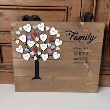 Large Family Tree Wooden Family Tree Family Tree Gift Rustic Personlised Plaque Custom Famil Family Tree Gift Custom Family Tree Personalised Family Tree