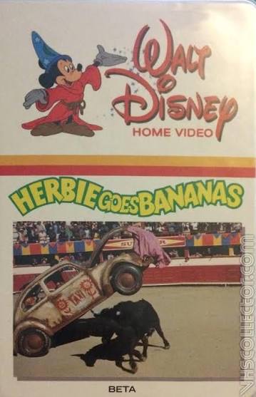 Herbie Goes Bananas | VHSCollector.com