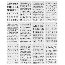 Marquee sign letters for outdoor readerboards are available with the largest supply of sizes, styles, and colors in stock. Mr Pen Letter Stencils 12 Pack 4 X 7 Inch Alphabet Stencils Letter Stencil Lettering Alphabet Stencil Stencils Stencils Letters And Numbers Lettering Stencils Bullet Journaling Stencils Buy Online In Albania At Desertcart 222788724