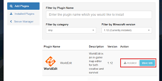 You need to go to the server page after it is added and then claim it using that name. How To Install Plugins On Your Minecraft Server