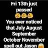 When is friday the 13th in 2020. 1