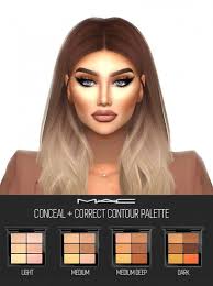 Download the game instantly and play without installin Mac Cosimetics Conceal Correct Sims 4 Downloads The Sims 4 Skin Sims 4 Mac Sims 4