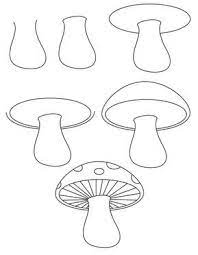 Yoai does it again with another fun and helpful tutorial. Learn How To Draw A Mushroom With Simple Step By Step Instructions Mushroom Drawing Easy Doodle Art Flower Drawing