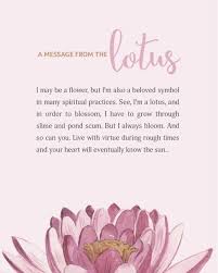 Themommynutritionist Posted To Instagram A Message From The Lotus Flower Lotus Flower Art Lotus Flower Quote Lotus Flower