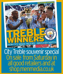Meaning and history the legendary manchester city fc was established in 1880 as the st. Men Special Marks Man City S Treble Winning Season Journalism News From Holdthefrontpage