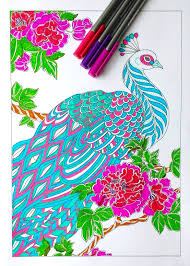 See more ideas about peacock coloring pages, coloring pages, coloring books. Step By Step Coloring Peacock Feathers The Coloring Book Club