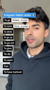 The most used verbs in italian 🇮🇹