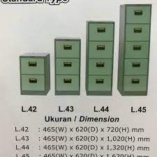 Harga filling cabinet lion 2020| 082234667870 ud. Jual Filing Cabinet 5 Laci Lion L 45 Jakarta Timur Jm Furniture Tokopedia