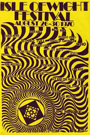 Isle Of Wight Festival Isle Of Wight Festival Music Festival Poster Vintage Concert Posters