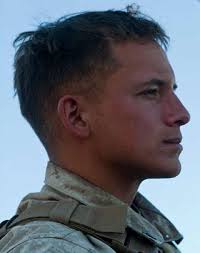 U.S. Marine Corps Lance Cpl. Patrick Anger, a Light