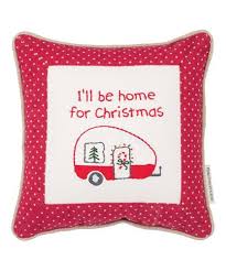 Primitives By Kathy Ill Be Home For Christmas Camper Throw Pillow Zulily Christmas Home Christmas Quilts Primitives By Kathy