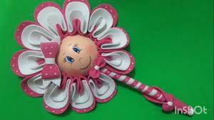 Caneta De Flor De Eva Passo A Passo Diy Caneta Flor Crafts Foam Crafts Flower Diy Crafts