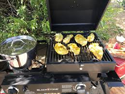 Grill up fish, burgers, chicken, steaks, and veggies on. Buy Blackstone Tailgater Portable Gas Grill And Griddle Combo Online In Saudi Arabia B00jgoo6yw