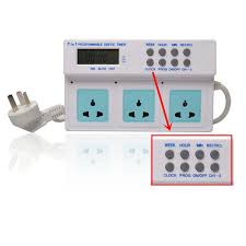 3 In 1 Programmable Digital Timer Socket Lcd Power Timer Controler For Fish Aquarium Lighting Heater Filter Air Pump Dosing Pump Affiliate