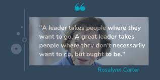 Rosalynn carter quotes talk quite a bit about mental health and how it affects many in society. 25 Exhilarating Quotes By Great Female Leaders