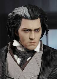 Review and photos of Sweeney Todd sixth scale action figure by Hot Toys