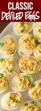 Best Classic Deviled Eggs Recipe Recipe Deviled Eggs Recipe Classic Quick And Easy Appetizers Deviled Eggs Classic
