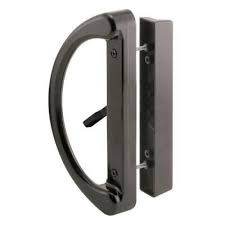 Prime Line Diecast Black Patio Door Handle C 1224 Door Handles Patio Door Handle Sliding Glass Doors Patio