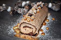 La Buche De Noel Chocolat Et Creme De Marron De Sophie Du Blog Gourmand Et Croquant Inspiree Du Blog Rece Buche De Noel Croquant Au Chocolat Creme De Marron