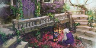 Finally I Struggled A Lot To Draw The Original Ruins Mostly Purple In A More Realistic Way Mostly Green And Undertale Background Undertale Anime Undertale